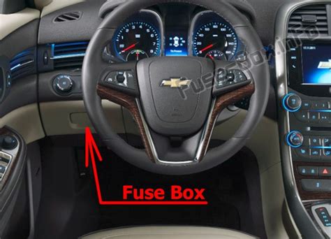 2013 chevy malibu junction box|Fuse & Relay for 2013 Chevrolet Malibu .